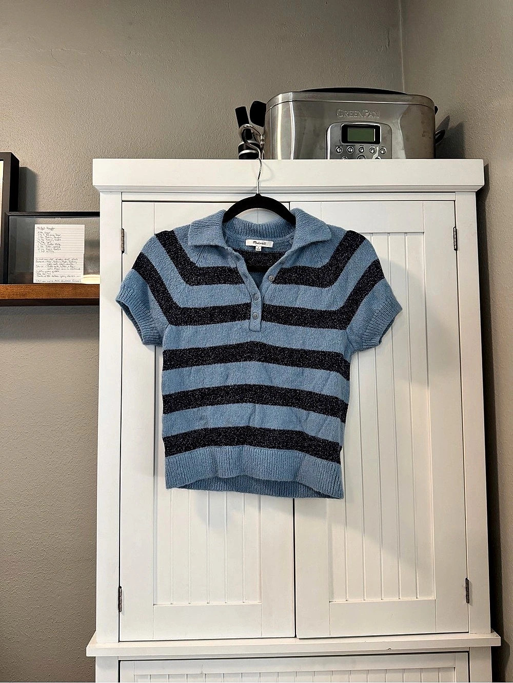 Madewell Striped Short Sleeve Top